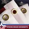 G128 USA Pleated Fan Flag 1.5x3FT Star Center Embroidered Polyester Stars and Stripes